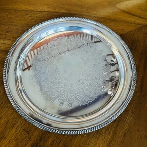 Oneida vintage Silver plate Tray